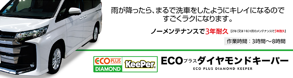 ECOプラスダイヤモンドキーパー